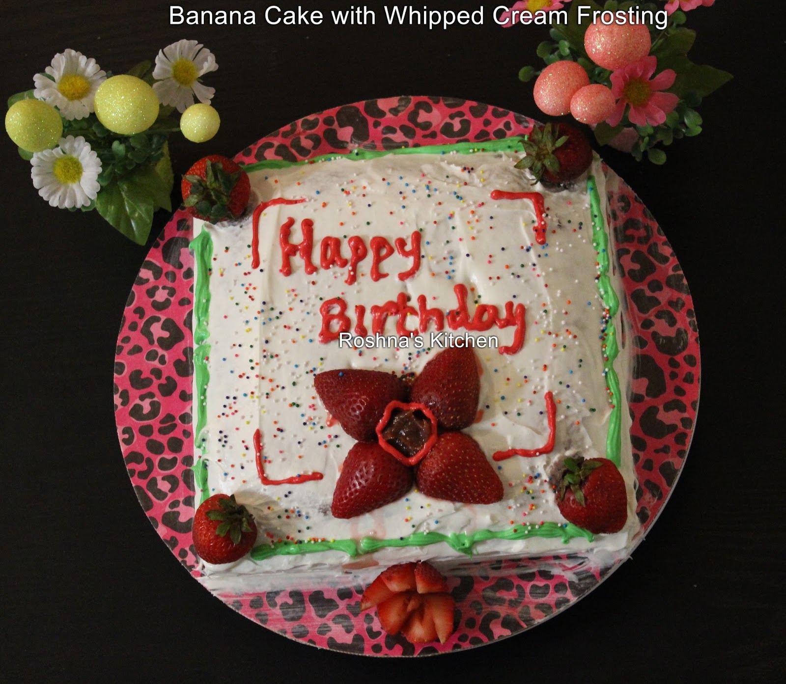 banana cake