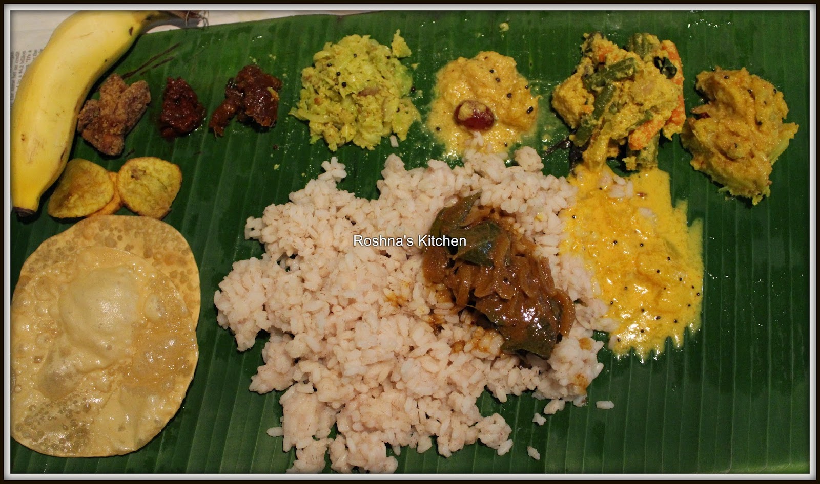 kerala sadhya recipes