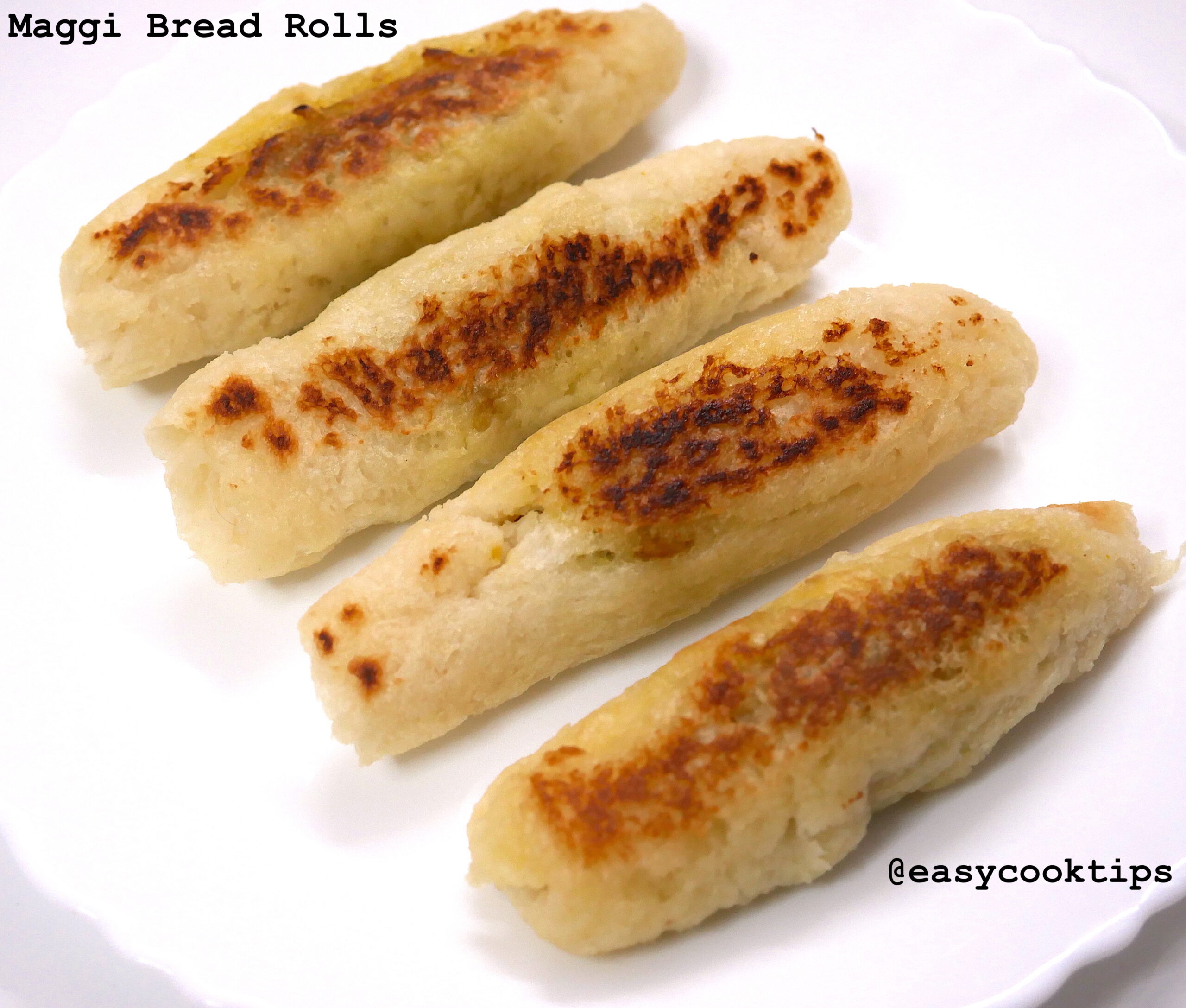 Maggi Bread Rolls Recipe | Easy & Quick Evening Snacks with Bread | Left Over Bread Snacks