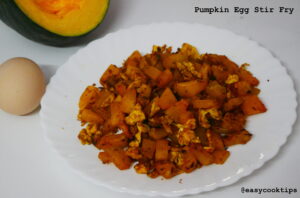 Pumpkin Egg Stir Fry Recipe | Easy Pumpkin Indian Recipe