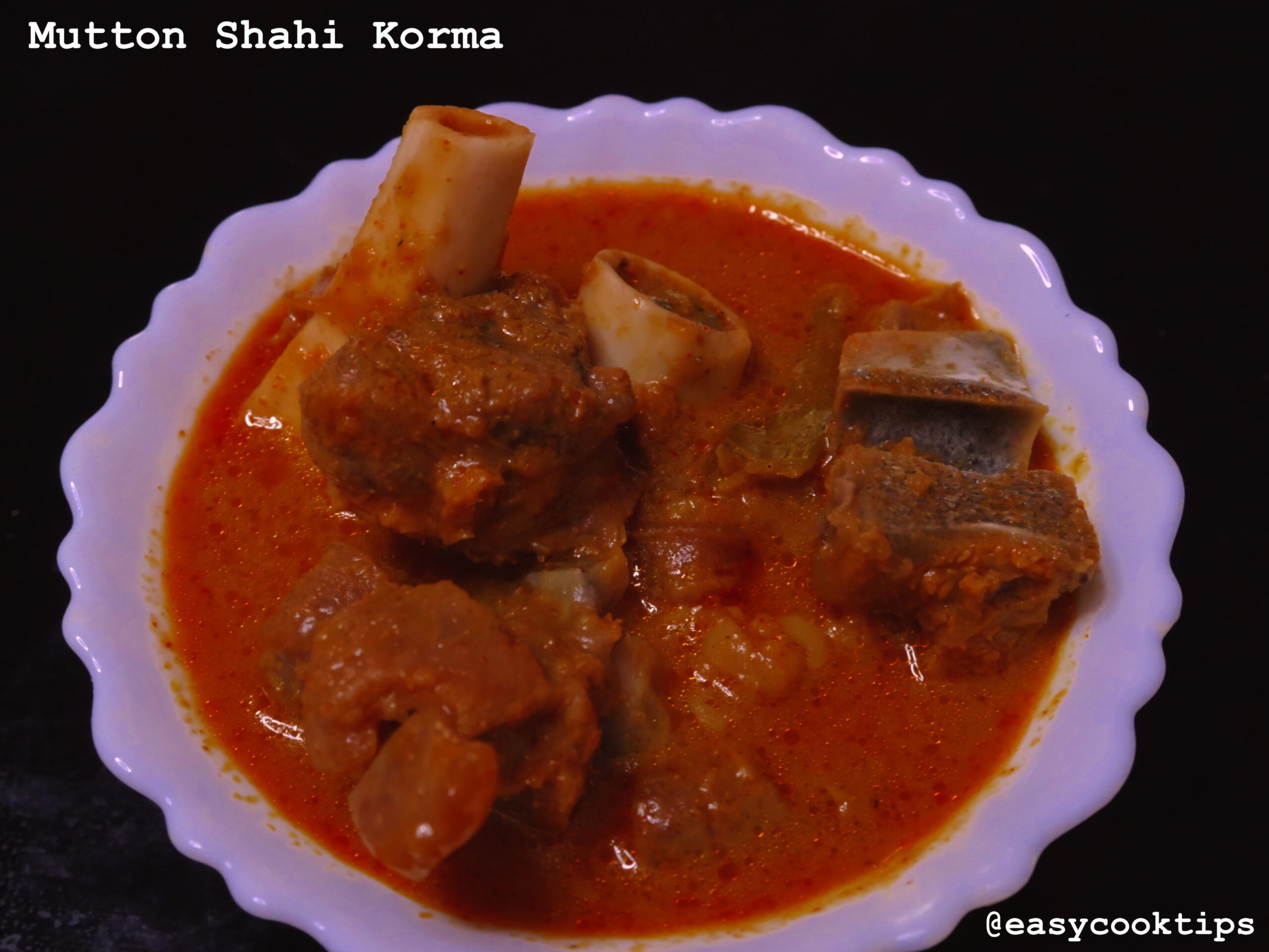 Mutton Shahi Korma Recipe|Easy Mutton Korma Recipe