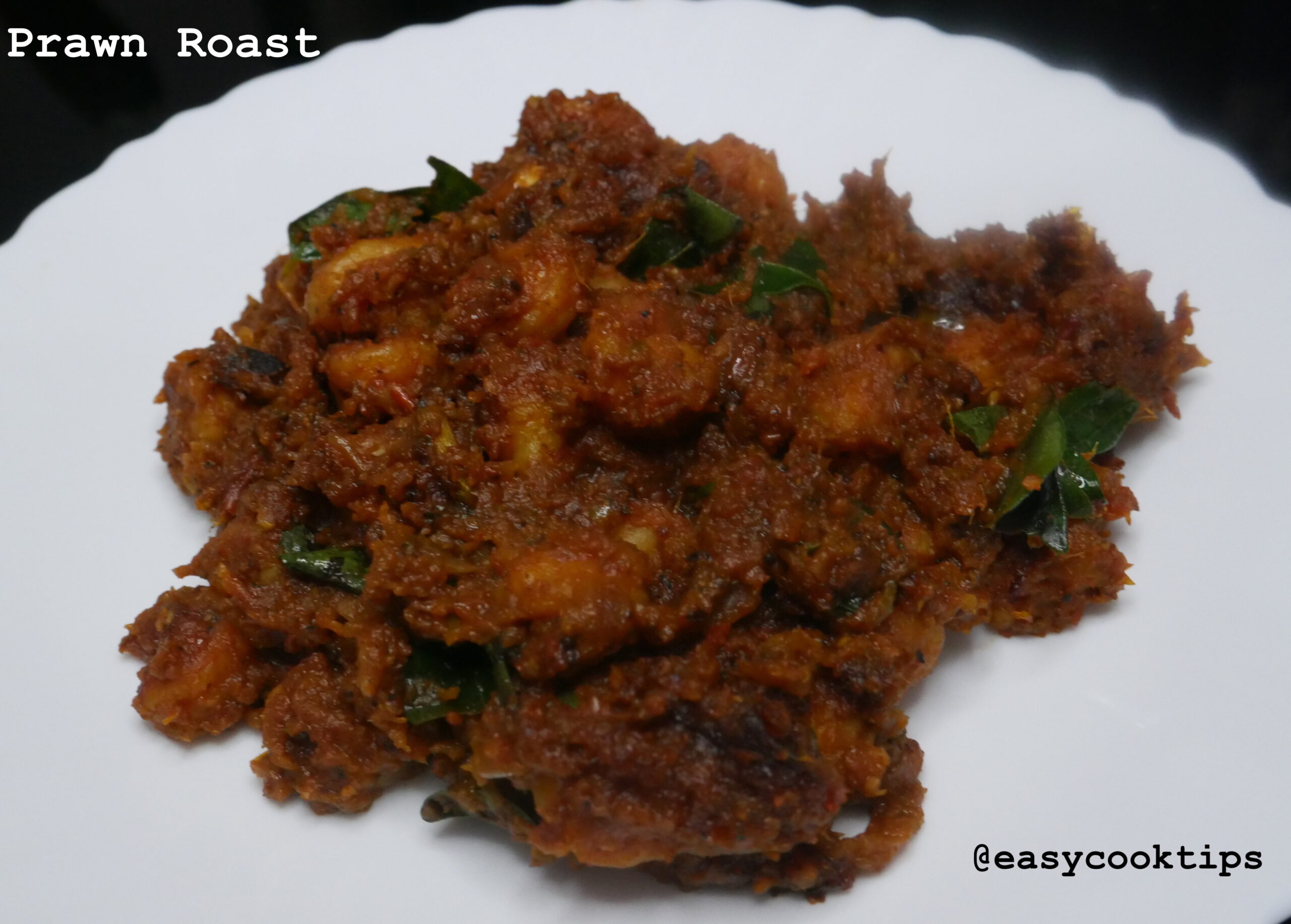 Easy Prawn Roast Recipe | Kerala Style Prawn Roast Recipe