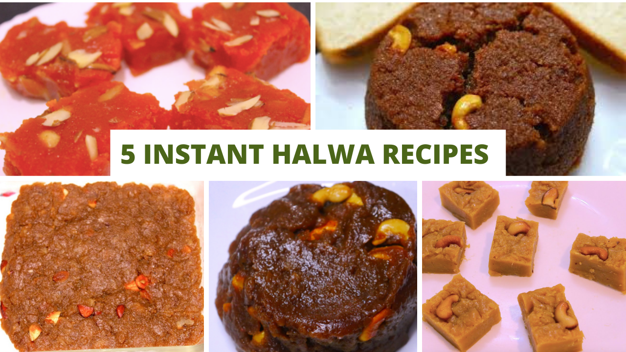 5 instant halwa recipes