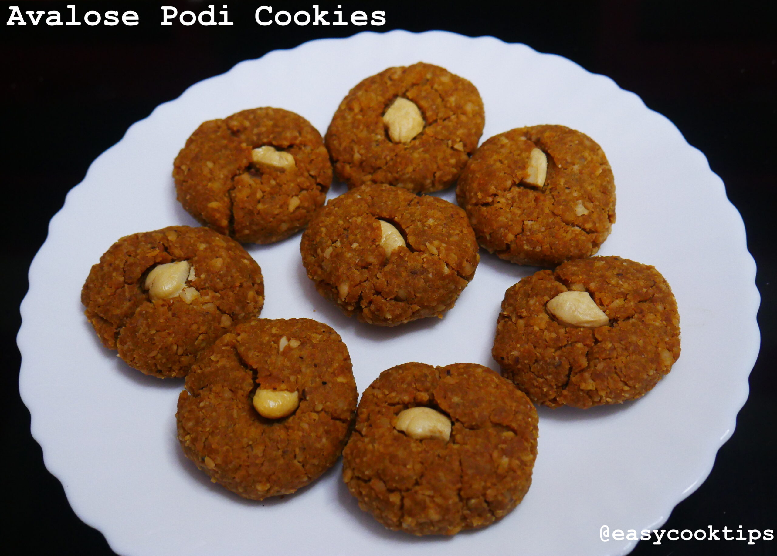 Avalose Podi Cookies
