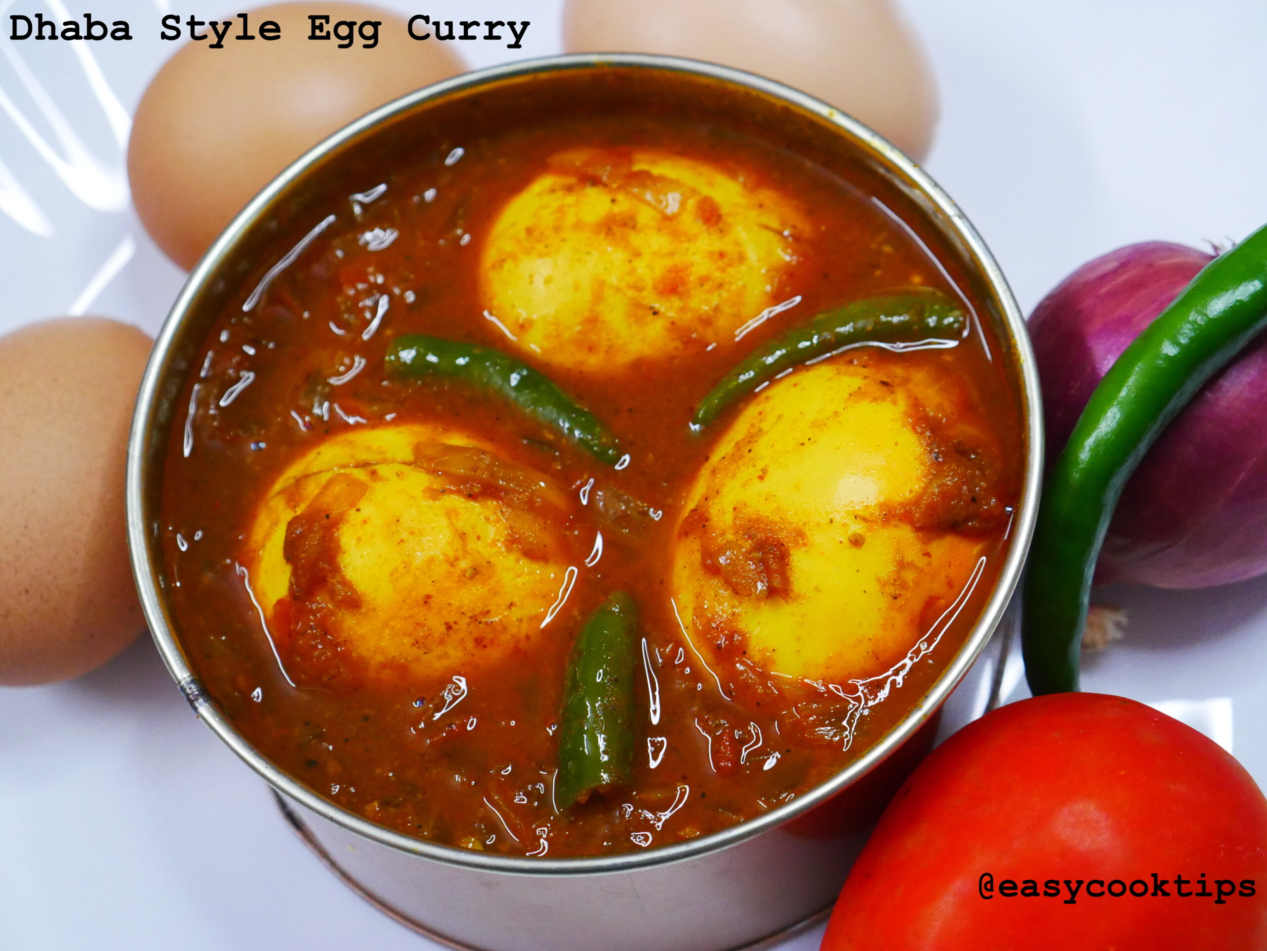 Dhaba Style Egg Curry