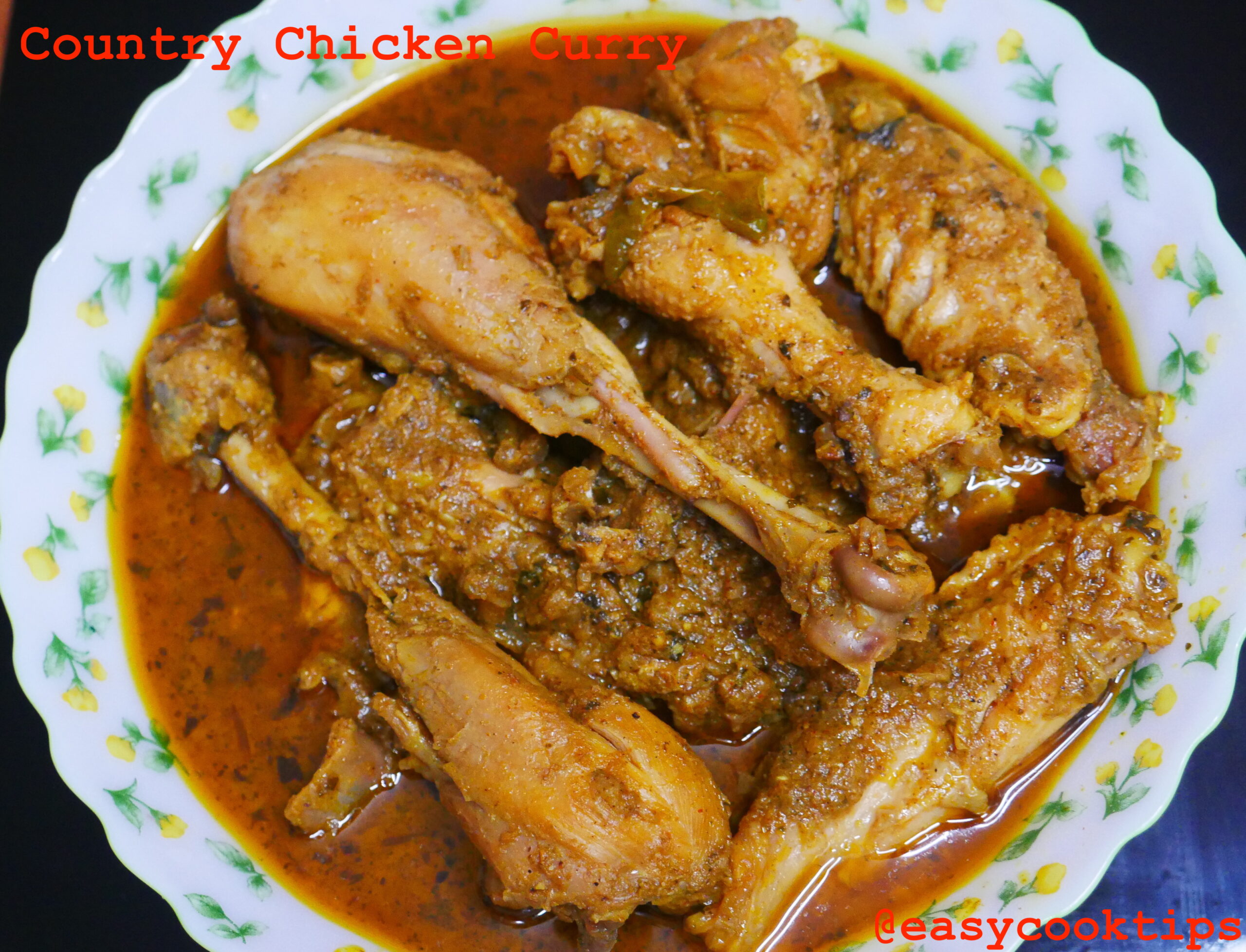 country chicken curry