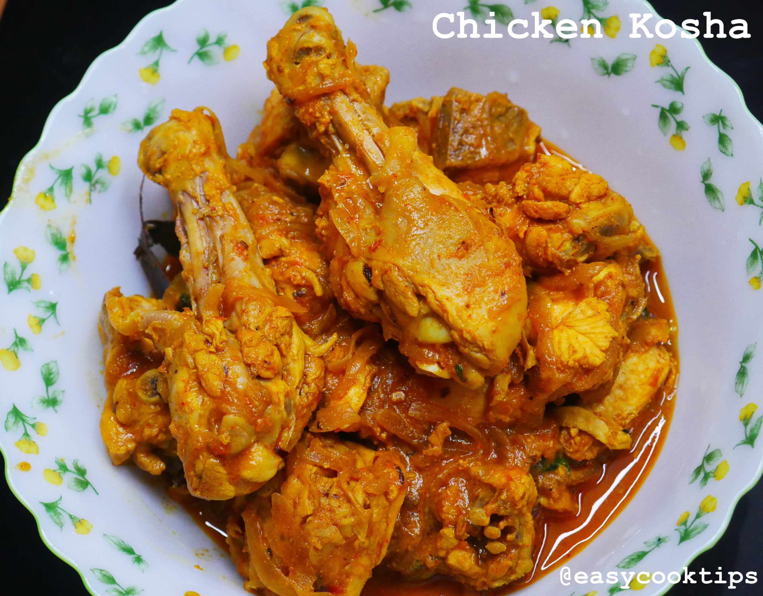 Chicken Kosha Recipe